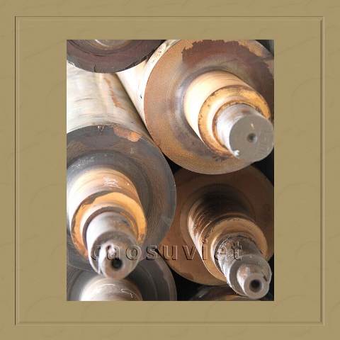 Trục cao su đã sử dụng